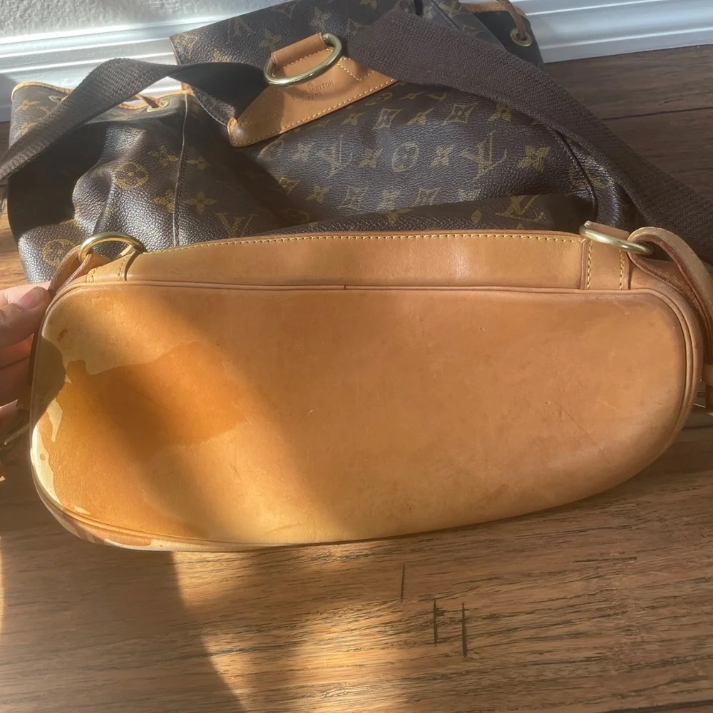 XL❤️Louis Vuitton Backpack VINTAGE MONOGRAM MONTSOURIS GM LV Backpack - Picture 11 of 17